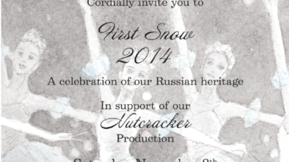 First Snow Fundraiser 2014